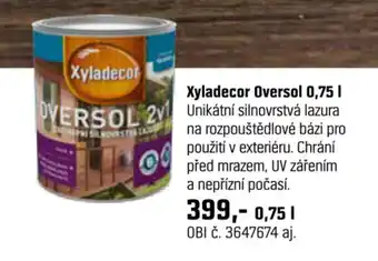 OBI XYLADECOR Oversol nabídka