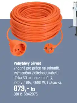 OBI Pohyblivý přívod nabídka