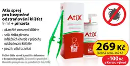 Dr. Max Atix sprej pro bezpečné odstraňování klíšťat nabídka