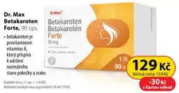 Dr. Max DR. MAX Betakaroten forte nabídka