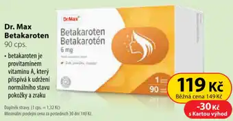 Dr. Max DR. MAX Betakaroten nabídka