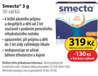 Dr. Max Smecta nabídka