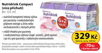 Dr. Max Nutridrink compact nabídka