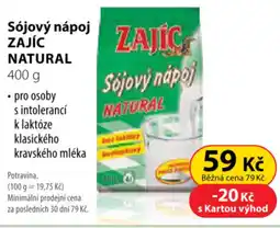 Dr. Max Sójový nápoj zajíc natural nabídka