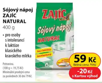 Dr. Max Sójový nápoj zajíc natural nabídka