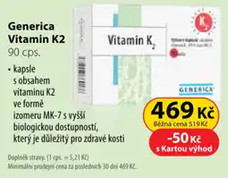 Dr. Max Generica vitamin k2 nabídka