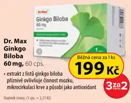 Dr. Max DR. MAX Ginkgo biloba 60 mg nabídka