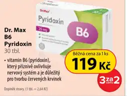 Dr. Max DR. MAX B6 Pyridoxin nabídka