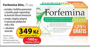 Dr. Max FORFEMINA Slim nabídka