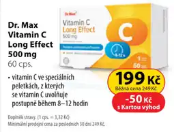 Dr. Max DR. MAX Vitamin c long effect 500 mg nabídka