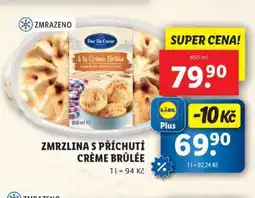 Lidl ZMRZLINA S PŘÍCHUTÍ CRÈME BRÛLÉE nabídka