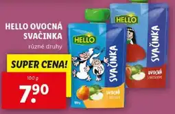 Lidl Hello Ovocná svačinka nabídka