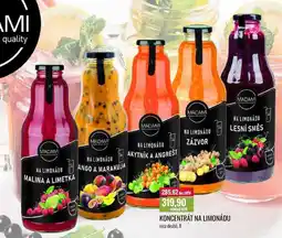 Ratio KONCENTRÁT NA LIMONÁDU 1l nabídka