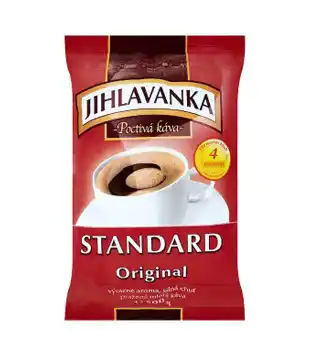 Ratio Jihlavanka Standard pražená mletá káva 500g, vybrané druhy nabídka