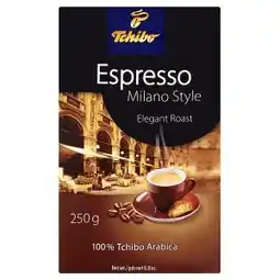 Ratio Tchibo Espresso pražená mletá káva 250g, vybrané druhy nabídka