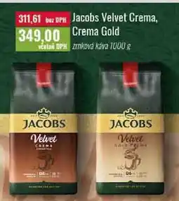 Ratio Jacobs Velvet Crema, Crema Gold 1000 g nabídka