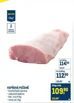 Makro Vepřová pečeně nabídka