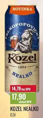 Ratio KOZEL NEALKO 0,5l nabídka