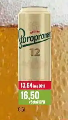 Ratio Staropramen 12 0,5l nabídka