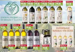Ratio ZNOVÍN ZNOJMO 0,75l, 4x0,187l, 4x0,75l nabídka