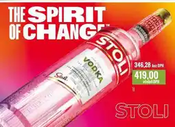 Ratio STOLI VODKA 1l nabídka