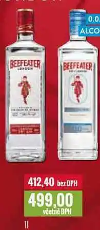Ratio BEEFEATER 1l nabídka