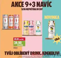 Ratio DRINKY 250ml nabídka