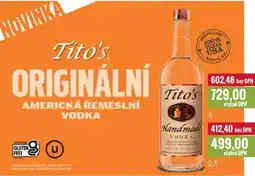 Ratio Tito's 0,7l, 1l nabídka