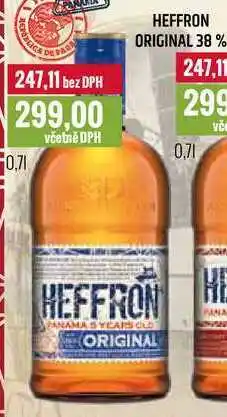Ratio HEFFRON ORIGINAL 38% 0,7l nabídka