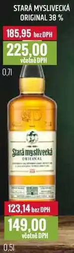 Ratio STARÁ MYSLIVECKÁ ORIGINAL 38% 0,5l, 0,7l nabídka