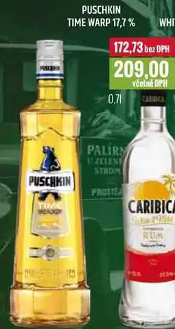 Ratio PUSCHKIN TIME WARP 17,7% 0,7l nabídka