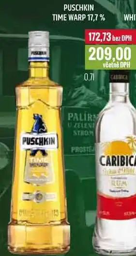 Ratio PUSCHKIN TIME WARP 17,7% 0,7l nabídka