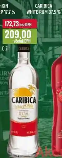Ratio CARIBICA WHITE RUM 37,5% 0,7l nabídka
