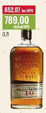 Ratio BULLEIT BOURBON 10 Y.O. 0,7l nabídka