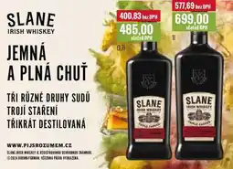 Ratio SLANE IRISH WHISKEY 0,7l, 1l nabídka