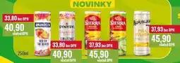 Ratio MÍCHANÉ DRINKY 250ml nabídka