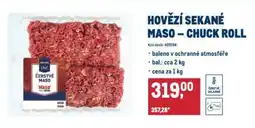 Makro Hovězí sekané maso - chuck roll nabídka