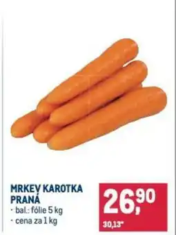 Makro Mrkev karotka praná nabídka