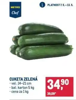Makro Cuketa zelená nabídka