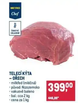 Makro Telecí kýta - ořech nabídka