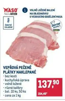 Makro Vepřová pečeně plátky naklepané nabídka