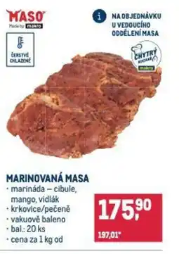 Makro Marinovaná masa nabídka