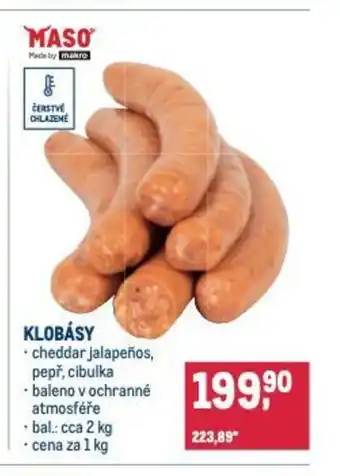 Makro Klobásy nabídka