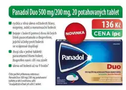 Lékárny IPC Panadol Duo nabídka