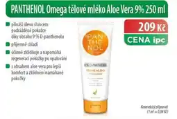 Lékárny IPC PANTHENOL Omega tělové mléko Aloe Vera 9% nabídka