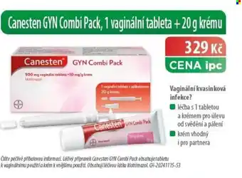 Lékárny IPC Canesten GYN Combi Pack nabídka