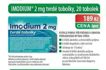 Lékárny IPC Imodium nabídka