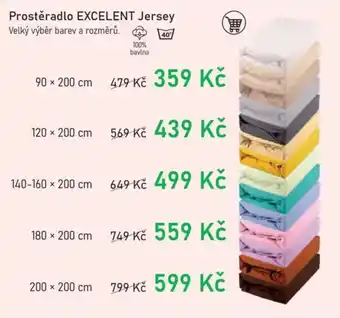 Vesna Prostěradlo Excelent jersey nabídka