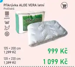Vesna Přikrývka Aloe vera letní . nabídka