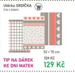 Vesna Utěrka Srdíčka nabídka